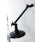 Kingston Brass K135K0MB 5-1/4 Inch OD Showerhead with 10-Inch Shower Arm, Matte Black K135K0MB - alternate 5